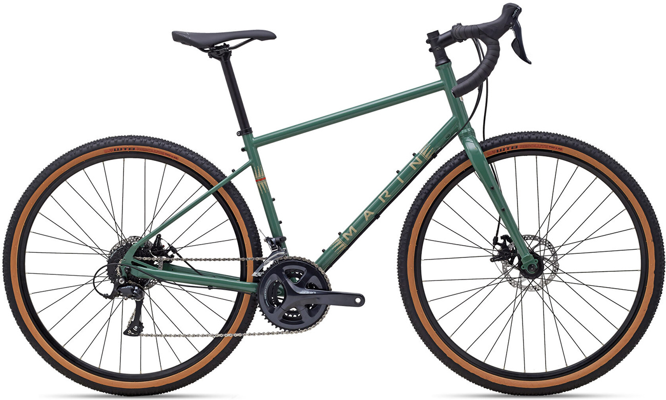 Фотографія Велосипед Marin FOUR CORNERS 27,5" (2021) 2021 Зелений